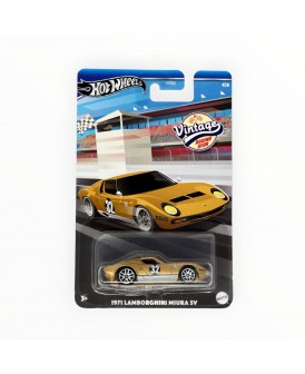 HOT WHEELS VINTAGE RACING 71 LAMBORGHINI MIURA 4/6