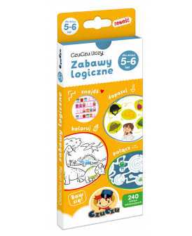 CzuCzu UCZY ZABAWY LOGICZNE DLA DZIECI 5-6 LAT