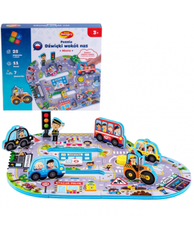 DUMEL PUZZLE DZWIĘKI WOKÓŁ NAS MIASTO