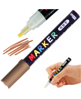 M&G MARKER AKRYLOWY 1-2 MM, BRĄZOWY METALIK