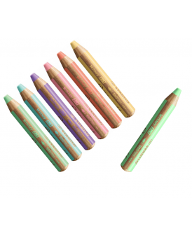 STABILO KREDKA WOODY 3 W 1 PASTELOWY ZIELONY