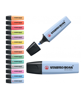 STABILO ZAKREŚLACZ BOSS ORIGINAL PASTELOWY NIEBIES