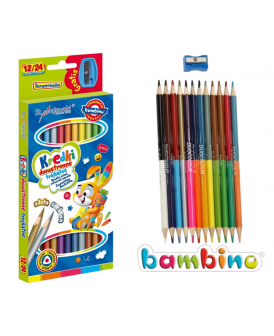 BAMBINO KREDKI 12/24 KOL. TRÓJ. DWUSTRONNE + TEMP
