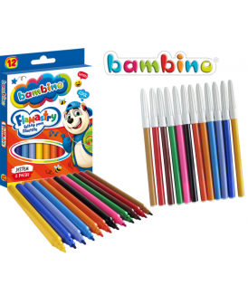 BAMBINO FLAMSTRY 12 KOLORÓW