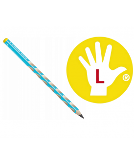 STABILO OŁÓWEK EASYGRAPH HB LEWO JASNONEBIESKI