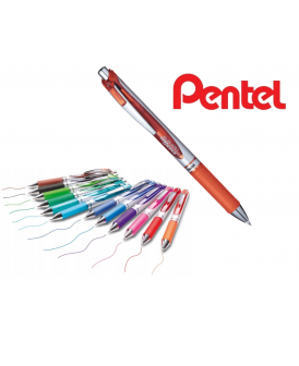 PENTEL PIÓRO KULKOWE ENERGEL 0.7MM POMARAŃCZOWY