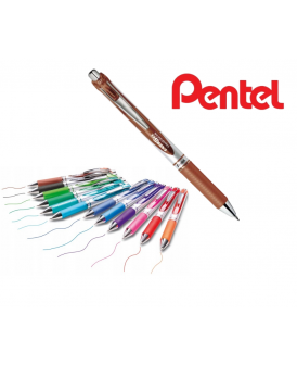PENTEL PIÓRO KULKOWE ENERGEL 0.7MM BRĄZOWY