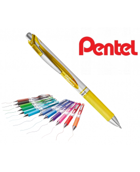 PENTEL PIÓRO KULKOWE ENERGEL 0.7MM ŻÓŁTY