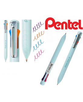 PENTEL DŁUGOPIS IZEE 4-KOLOROWY OBUDOWA J.NIEBIESK