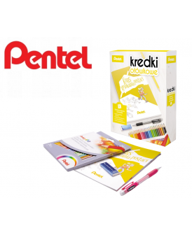PENTEL ZESTAW Z KURSEM RYSOWANIA POSTACI