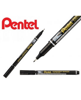 PENTEL MARKER CZARNY PERMANENTNY 0,6 MM F