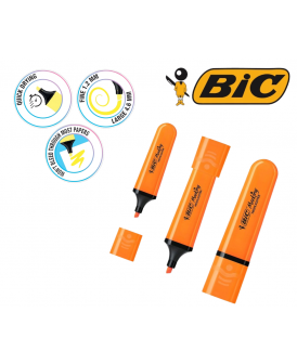 BIC ZAKREŚLACZ HIGHLIGHTER POMARAŃCZOWY NEON