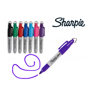 SHARPIE MINI MARKER PERMANENTNY PURPLE