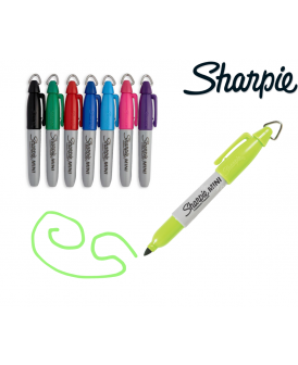 SHARPIE MINI MARKER PERMANENTNY LIMONKA