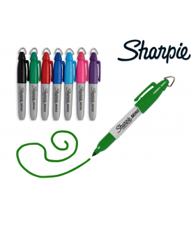 SHARPIE MINI MARKER PERMANENTNY ZIELONY