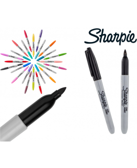 SHARPIE MARKER FINE PERMANENTNY CZARNY