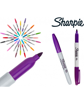 SHARPIE MARKER FINE PERMANENTNY FIOLETOWY