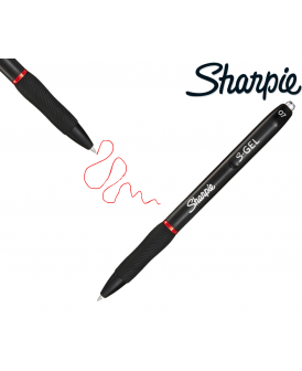 SHARPIE DŁUGOPIS S-GEL CZERWONY 0,7MM