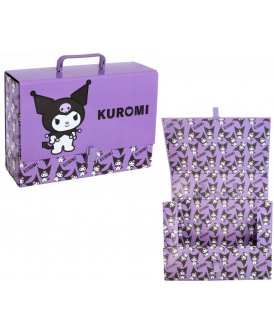 TECZKA Z RĄCZKĄ A4 XL 33X24,8X9CM KUROMI VIOLET, S