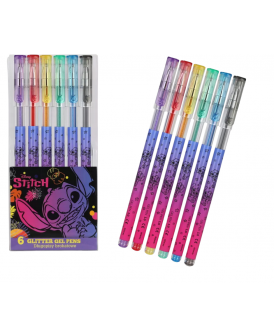 COOLPACK DŁUGOPISY BROKATOWE  STICH  6-KOL.