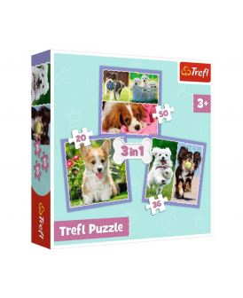 TREFL PUZZLE 3W1 UROCZE PIESKI