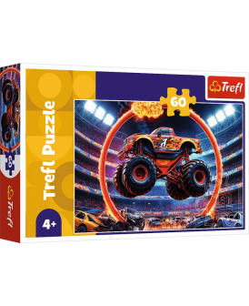 TREFL PUZZLE 60 EL. MOSTER TRUCK
