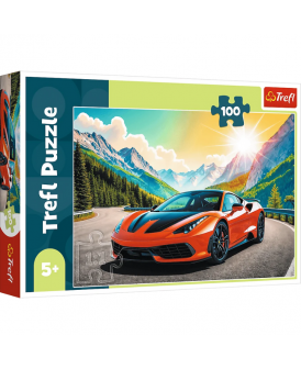 TREFL PUZZLE 100 EL. SAMOCHÓD SPORTOWY