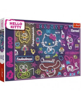 TREFL PUZZLE 500 EL. HELLO KITTY NEON
