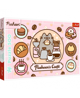 TREFL PUZZLE 500 EL. PUSHEEN W KAWIARNI
