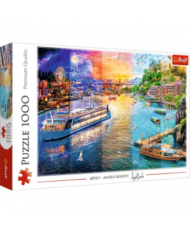 TREFL PUZZLE 1000 EL. REJS PO RZECE