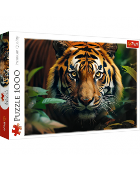 TREFL PUZZLE 1000 EL. DZIKI TYGRYS