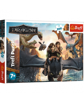 TREFL PUZZLE 200 EL. SZCZERBATEK I PRZYJACIELE