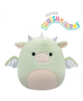 SQUISHMALLOWS FUZZAMALLOWS ZIELONY SMOK DREW 30 CM