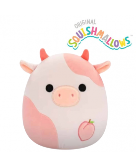 SQUISHMALLOWS MASKOTKA 19 CM KRÓWKA LILAZ