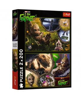 TREFL PUZZLE 2X200 EL. JA JESTEM GROT