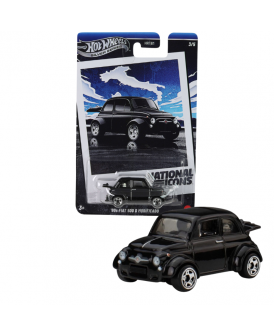 HOT WHEELS SILVER '60s FIAT D MODIFICADO 3/5