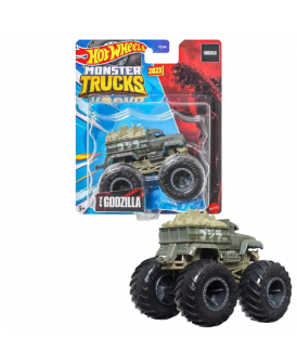 HOT WHELLS MOSTER TRUCK GODZILLA