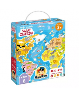 CzuCzu MOJE PUZZLE ŚWIAT ZWIERZĄT