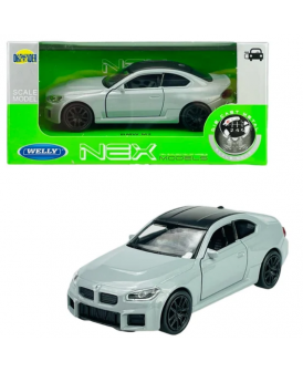WELLY 1:34-1.39 BMW M2 SZARY