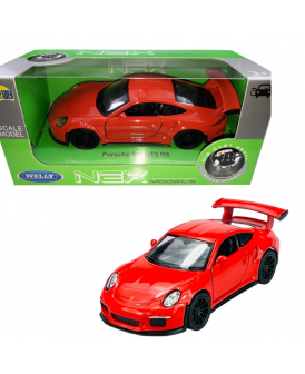 WELLY 1.34-1.39 PORSCHE 991 GT3 RS KORALOWY