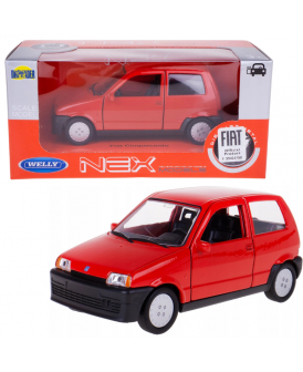 WELLY 1:34 FIAT CINQUECENTO CZERWONY