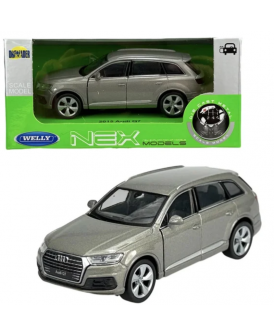 WELLY 1:34 2015 AUDI Q7 SZARY