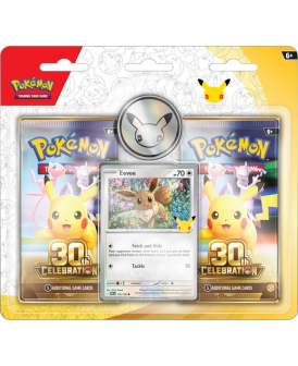 POKEMON TCG 30TH CELEBRATION - EEVEE 2PACK BLISTER