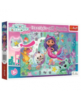 TREFL PUZZLE 100 EL. GABBY'S DOLLHAUS ZDRAPKA FILM