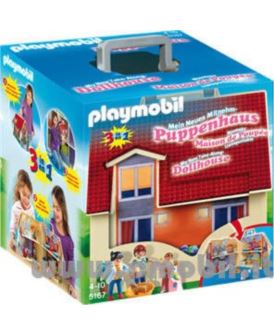 PLAYMOBIL 5167 NOWY PRZENOŚNY DOMEK DLA LALEK