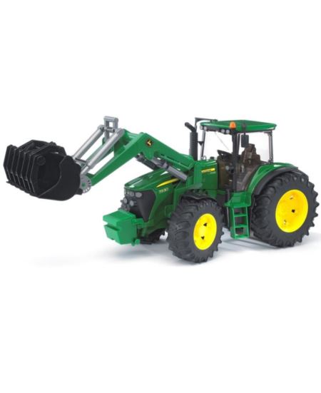 BRUDER 03051 CIĄGNIK JOHN DEERE 7930 Z ŁADOWACZEM