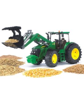BRUDER 03051 CIĄGNIK JOHN DEERE 7930 Z ŁADOWACZEM