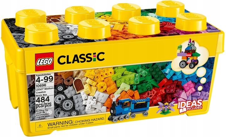 10696 LEGO KLOCKI ŚREDNIE PUDEŁKO