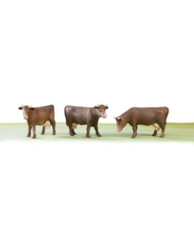 BRUDER 02308 FIGURKI KROWY W TRZECH POZACH