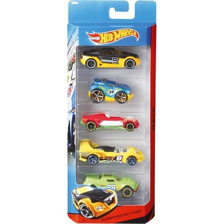 HOT WHEELS PIĘCIOPAK SAMOCHODZIKÓW